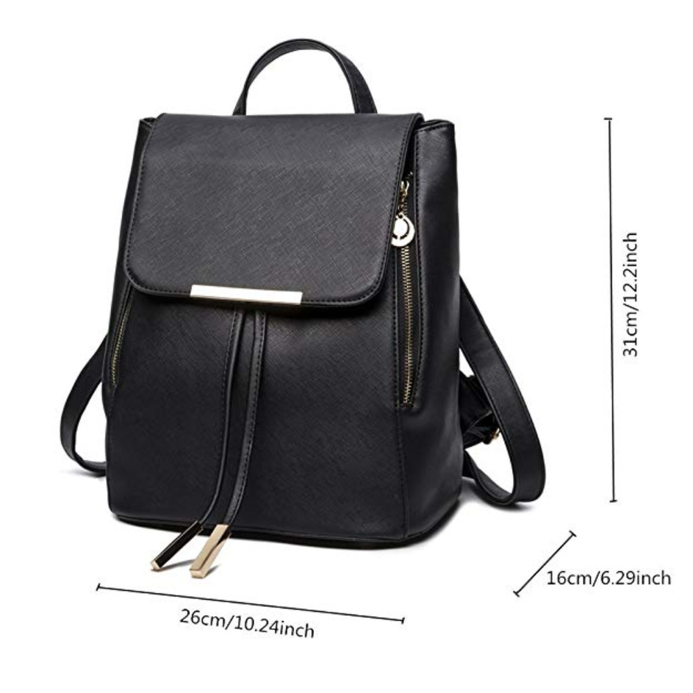 Fashion Shoulder Bag PU Leather Women Girls Ladies - Picture 2 of 6